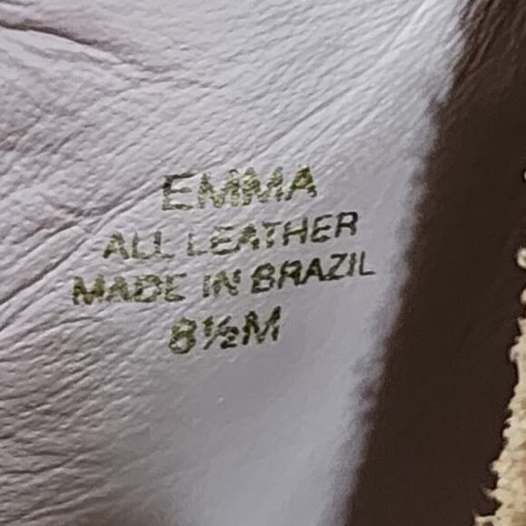 Matisse x Kate Bosworth Emma Suede Side Zip and Tassels Women's Booties size 8.5 - Picture 9 of 10